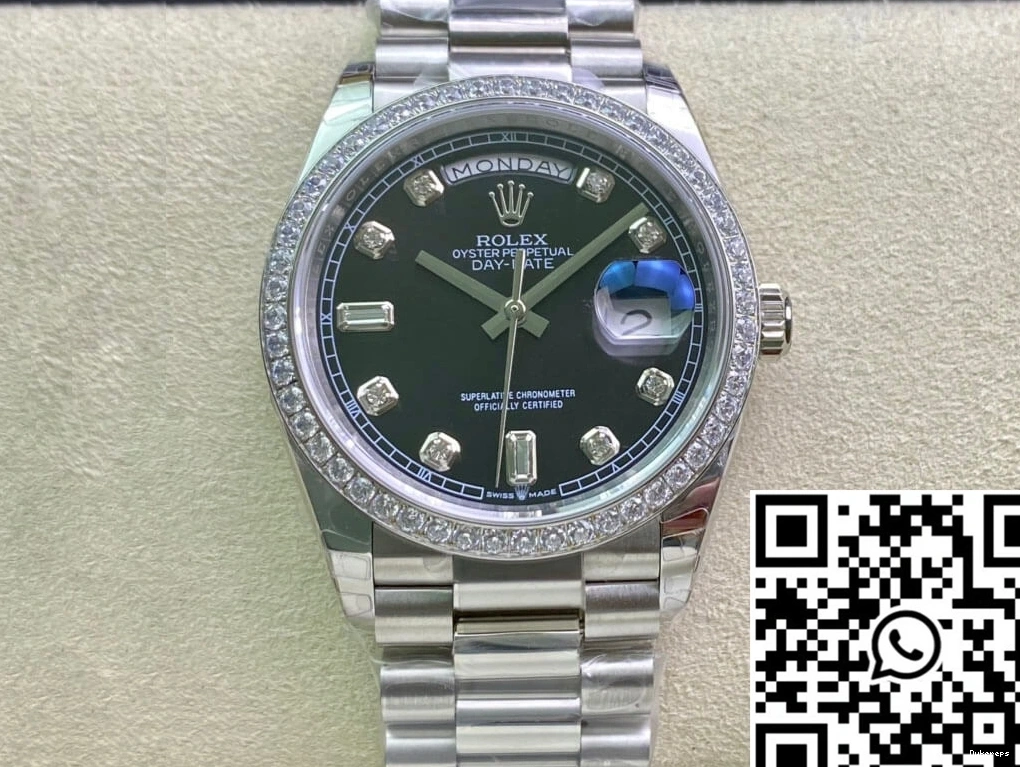 118346 Diamond-set Bezel 36MM Date Rolex EW Day Factory 0318